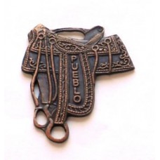 R.T. Frazier Pueblo Vintage Saddle Watch Fob.